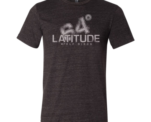 Latitude 64° T-shirt Halftone Charcoal