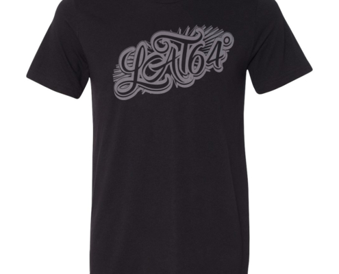 Latitude 64° T-shirt Graffiti Black