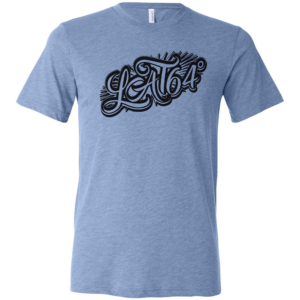 Latitude 64° T-shirt Graffiti Blue