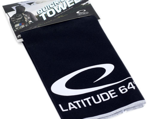 Latitude 64° Quick-Dry Towel Black