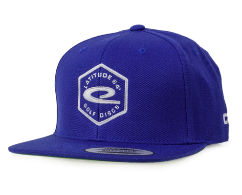 Latitude 64° Cap Snapback Hex Logo Blue