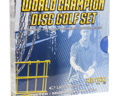 World Champion Disc Golf Set Retro Line
